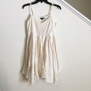 AEO Cream Lace Dress - Dress it UP or DOWN!